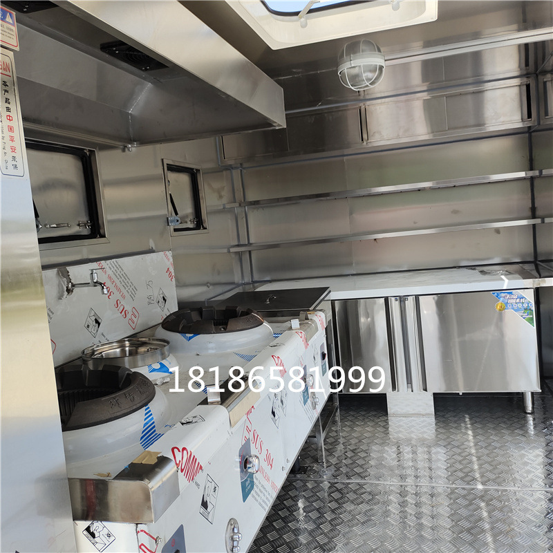 江淮不銹鋼餐飲車 多功能上門服務解決方案，工廠直供靈活購車